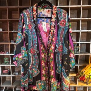 Johnny Was SOLD OUT Rose Spark Yena Kimono